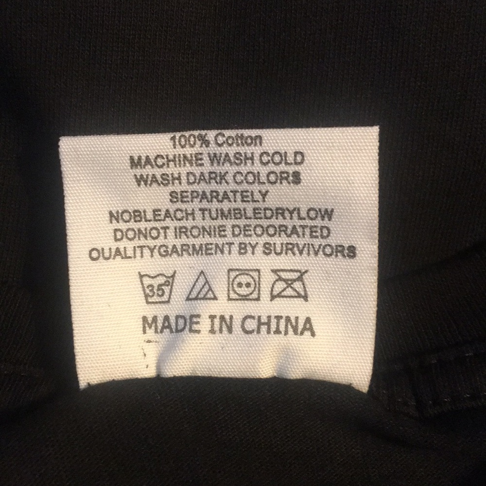 COPY - “METALLICA” Jersey NEW no tags 100% Cotton Sz. L PAINTED MURAL NOT AN IR… - Picture 3 of 3